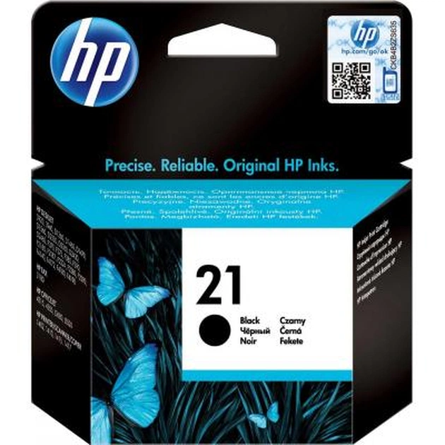 Картридж HP DJ No. 21 Black (C9351AE) - изображение 1