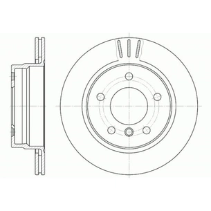 Гальмівний диск REMSA 6458.10 зображення 1