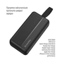 Батарея універсальна ColorWay 30 000 mAh High-power 2 PD/20W, QC/3.0, USB-C/Micro-USB (CW-PB300LPC2BK-PD) - зменшене зображення 2