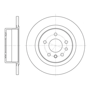 Гальмівний диск REMSA 6488.00 зображення 1