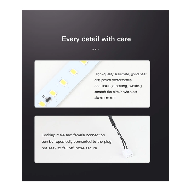 Запчастина для 3D-принтера Creality Ender-3 S1/S1 Pro LED Light Bar Kit (4004010208) - зображення 9
