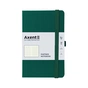 Книга записна Axent Partner 125x195 мм 96 аркушів, клітинка зелений ліс (8201-61-A) - уменьшенное изображение 1