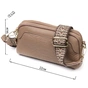 Сумка Vintage Жіноча на два відділення з натуральної шкіри Бежева (22356) - зменшене зображення 3
