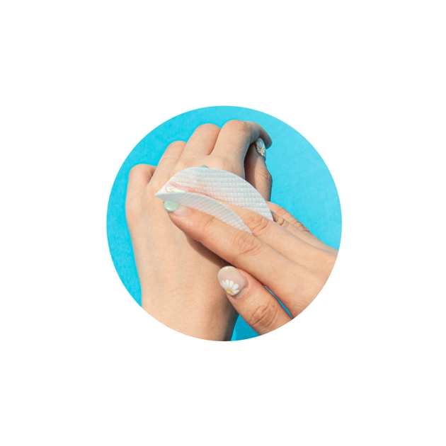 Пілінг для обличчя Neogen Очищувальні гідрофільні педи з центелою та чайним деревом 90 шт (8809653244302) - picture 3