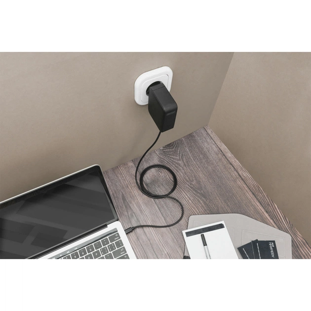 Блок живлення до ноутбуку Digitus 100W USB-C GaN (DA-10072) - picture 4
