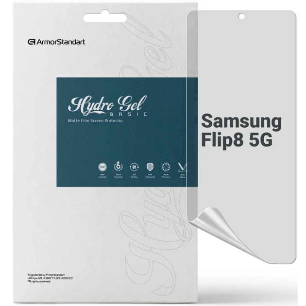 Плівка захисна Armorstandart Matte hydrogel Samsung Flip8 5G (ARM93547) - зображення 1