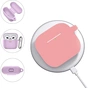 Чохол для навушників BeCover Silicon для Apple AirPods (3nd Gen) Grapefruit-Pink (707231) - зменшене зображення 4