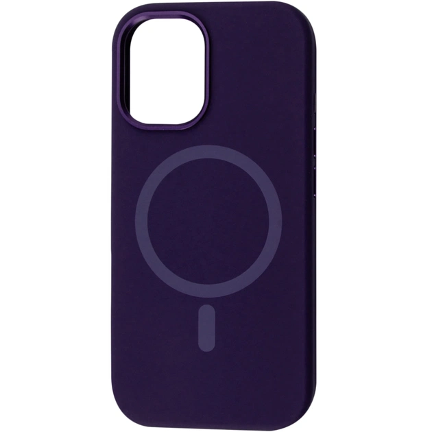 Чехол для мобильного телефона BeCover FIBRA Silicone OmniMag Apple iPhone 17 Dark Purple (716197) - изображение 1