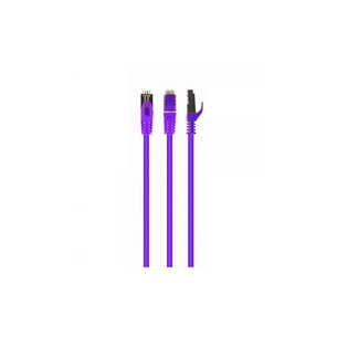Патч-корд Cablexpert 20м S/FTP Cat 6A CU LSZH violet (PP6A-LSZHCU-V-20M) зображення 1