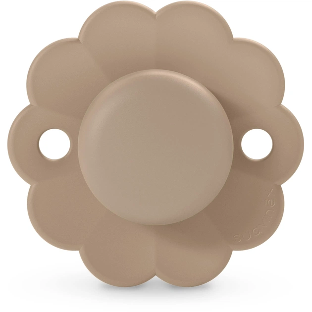 Пустушка Suavinex Wonder фізіологічна 2 шт, 0-6 місяців, світло-бежева та бежева (308404) - picture 4