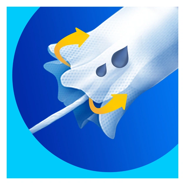 Тампони Tampax Regular з аплікатором 18 шт. (8006540858509) - picture 6