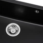 Мийка кухонна GRANADO Under top XL black shine (gr3701) - зменшене зображення 5