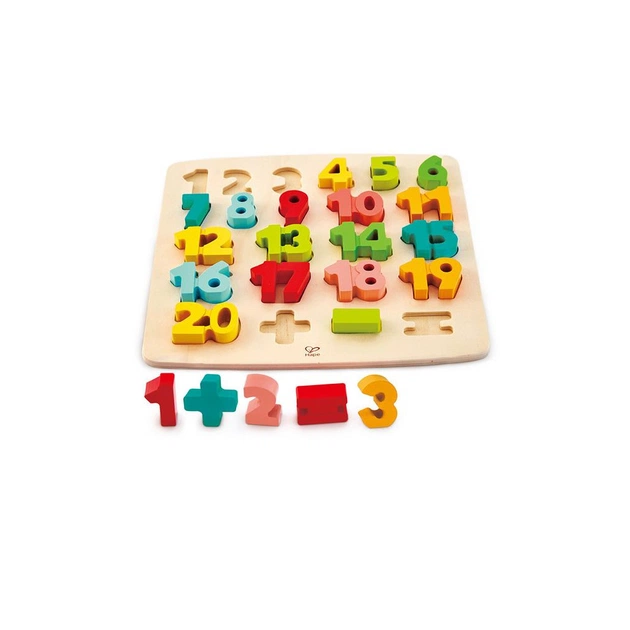 Пазл Hape деревянный Цифры (E1550) - изображение 1