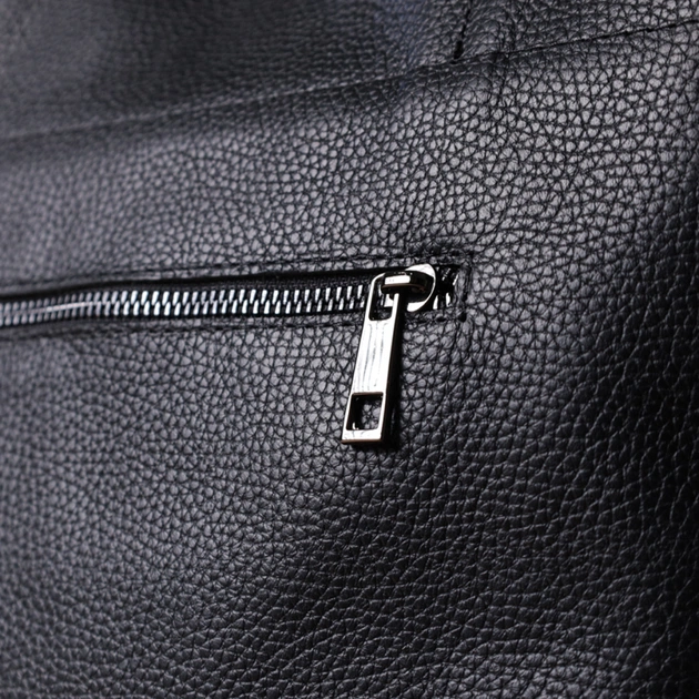 Сумка Shvigel З натуральної шкіри Чорна (22845) - зображення 12