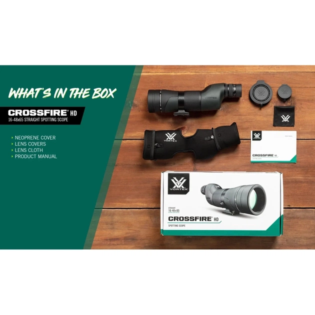 Підзорна труба Vortex Crossfire HD 16-48x65 ST (CF-65S) (930831) - picture 10