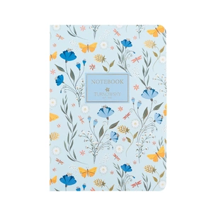 Книга записна Axent A5 TR Secret Garden 3, 80 аркушів клітинка (8700-19-A-TR) зображення 1