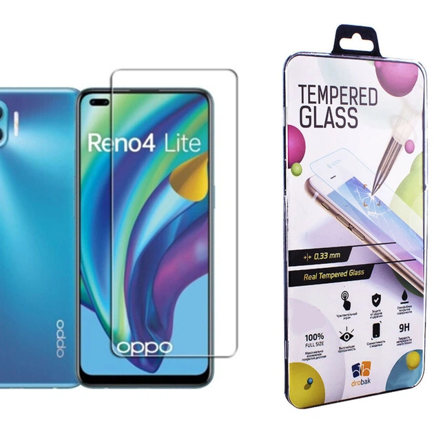 Стекло защитное Drobak OPPO Reno4 Lite (464633) - изображение 1