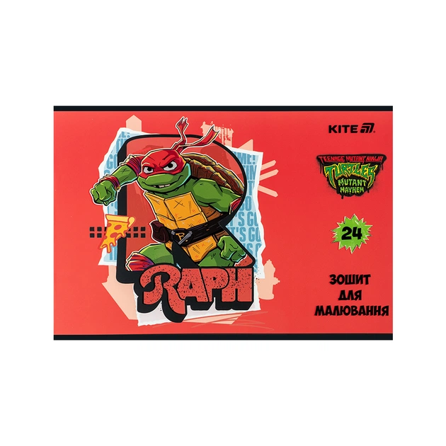 Альбом для малювання Kite Ninja Turtles, 24 аркуша (NT25-242) - зображення 5