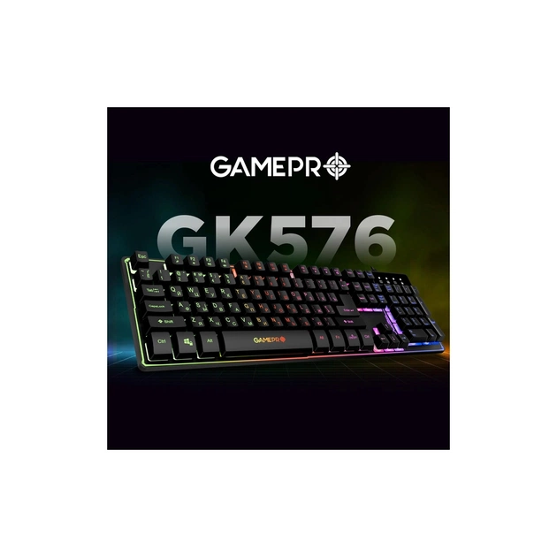 Клавіатура GamePro GK576 Nitro+ USB Black (GK576) - picture 5