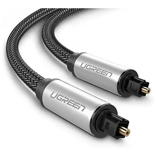 Кабель мультимедійний Optical Toslink 1.0m AV108 black Ugreen (10539) зображення 1