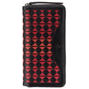 Гаманець Visconti BR76 Black/Cherry зображення 1
