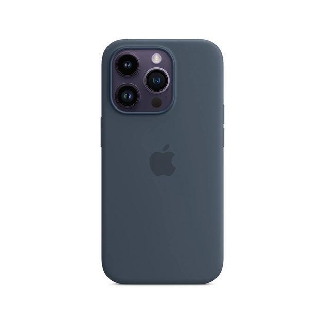 Чохол до мобільного телефона Apple iPhone 14 Pro Silicone Case with MagSafe - Storm Blue (MPTF3) - зображення 1