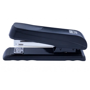 Степлер Buromax пластиковий, 20 арк., скоби №24; 26, 136х36, 5х53 мм, чорний (BM.4227-01) зображення 1