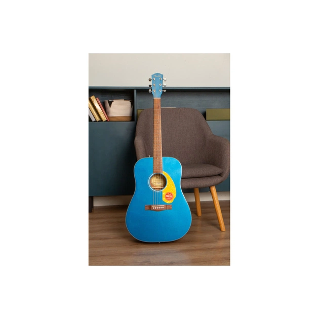 Гітара акустична Fender CD-60S Blue Pearl w/Yellow Pickguard (236278) - picture 6