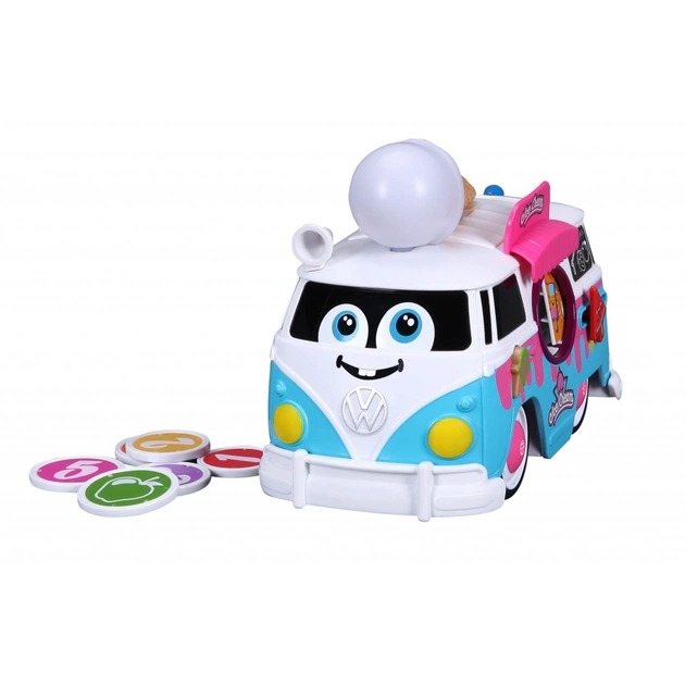 Машина Bb Junior Magic Ice Cream Bus VW Samba Bus (16-88610) - зображення 1