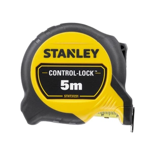 Рулетка Stanley CONTROL-LOCK, 5мх25мм, у прогумованому корпусі, з двосторонньою шкалою (STHT37231-0) зображення 1
