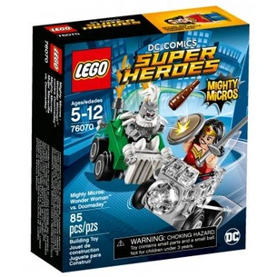 Конструктор LEGO Super Heroes Mighty Micros Чудо-жінка проти Думсдея (76070) зображення 1