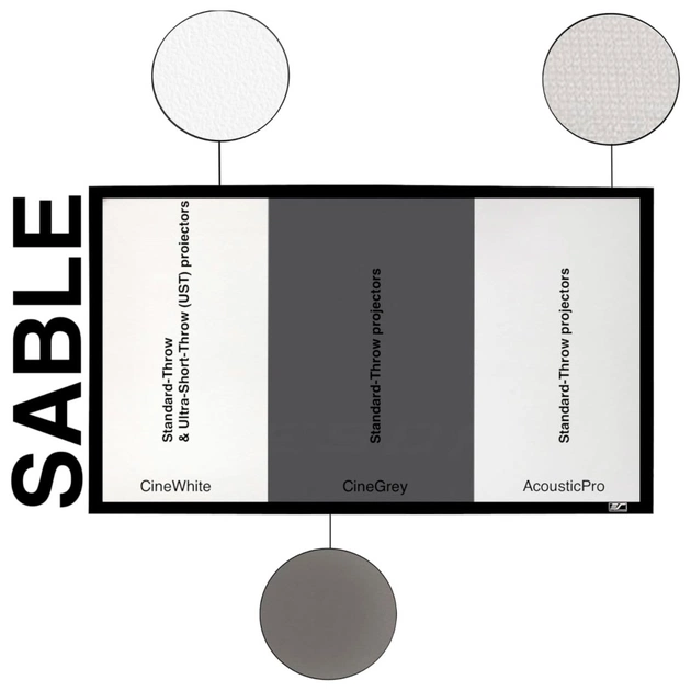 Проекційний екран Elite Screens ER150WH1 - picture 5