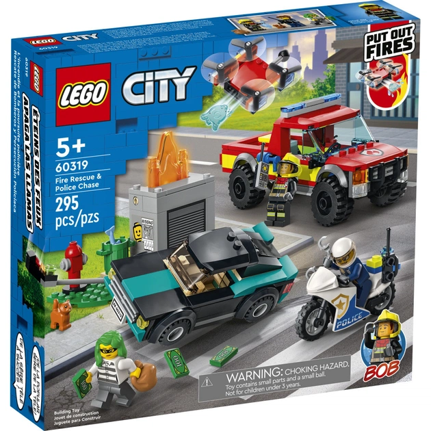 Конструктор LEGO City Пожежне депо 540 деталей (60320) - изображение 1