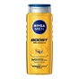 Гель для душу Nivea Men Boost 3в1 з кофеїном 500 мл (4005900824486) - зменшене зображення 1