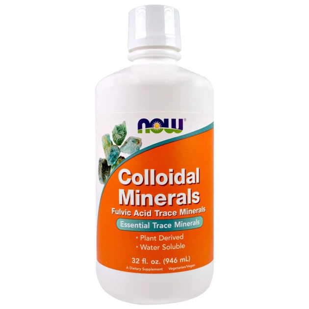 Минералы Now Foods Коллоидные Минералы, Colloidal Minerals, 946 мл (NOW-01405) - изображение 1