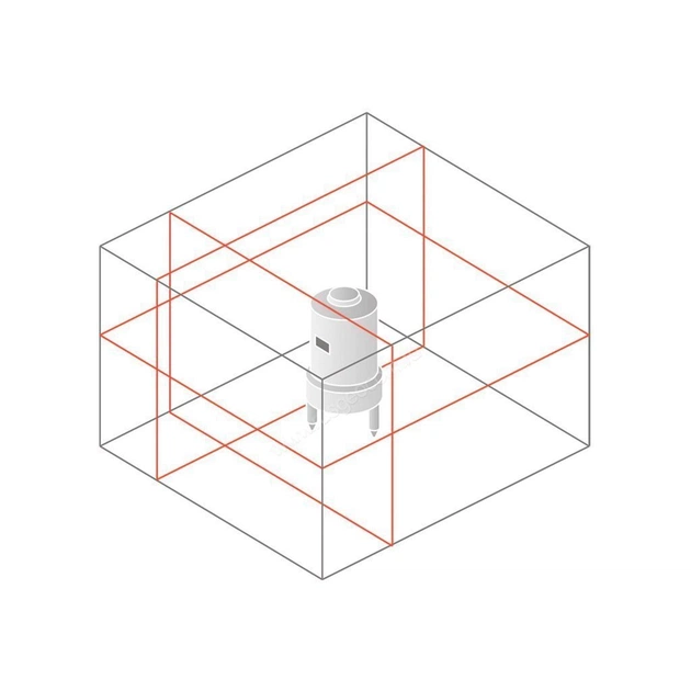 Лазерний нівелір Bosch GLL 3-80 C +LR7 +BM1, 12В, L-Boxx (0.601.063.R05) - picture 4