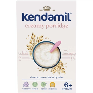 Дитяча каша Kendamil Молочна вершкова вівсяна з 6 місяців 150 г (92000005) изображение 1