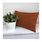 Подушка Прованс декоративна в'язана Ланцюги цеглянi 30х45 (4823093436855) - зменшене зображення 3