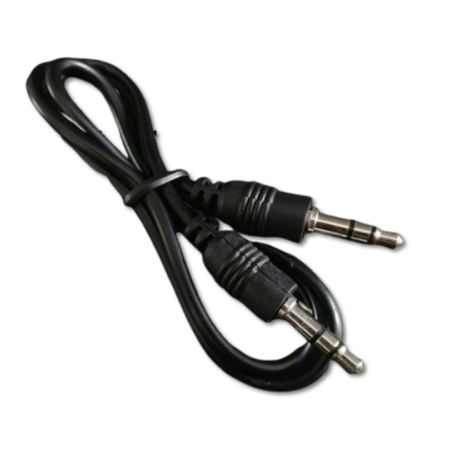 Кабель мультимедійний 3.5mm M to 3.5mm M 0.3m - зображення 1