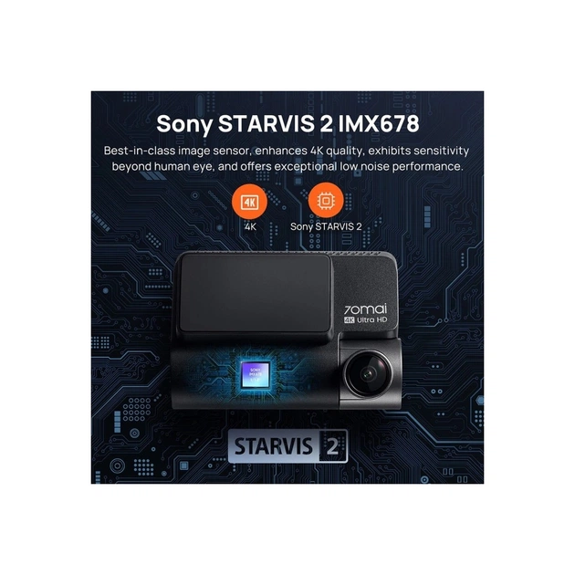 Відеореєстратор Xiaomi 70mai Dash Cam 4K A810S-2 Set (1182548) - зображення 15