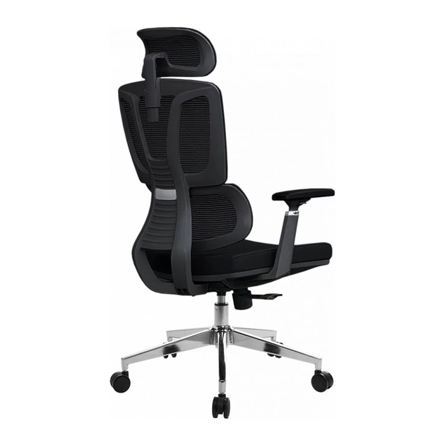 Офісне крісло GT Racer B-121A Black - зображення 4