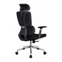 Офісне крісло GT Racer B-121A Black - зменшене зображення 4