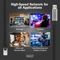 Дата кабель USB AM to RJ45 Ethernet 3.0m CAT 6A S/FTP 1Gbps LSZH Digitus (AK-300600-030-S) - уменьшенное изображение 3