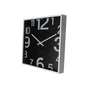 Настінний годинник Optima SQUARE пластиковий, чорний (O52101) - зменшене зображення 2