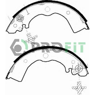 Гальмівні колодки Profit 5001-0412 зображення 1