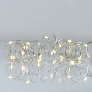 Гірлянда YES! Fun Нитка на мідному дроті 20 LED Тепло-біла 2 м Статична На батарейках (975020) зображення 1