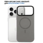 Чохол до мобільного телефона BeCover FIBRA ArcLine MagSafe Apple iPhone 17 Pro Gray (715384) - зменшене зображення 6