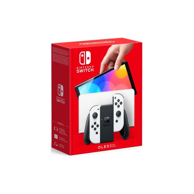 Ігрова консоль Nintendo Switch OLED (біла) (45496883386) - зображення 4