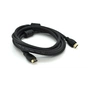 Кабель мультимедийный HDMI M to HDMI M 3.0m V2.0 4K black Ritar (HDMI(M)/(M)V2.0-3m-347P) - уменьшенное изображение 1