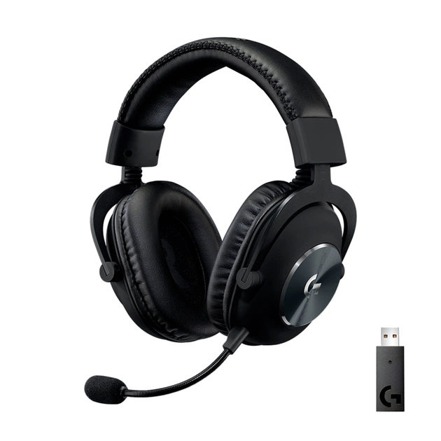 Навушники Logitech G PRO X Wireless Lightspeed Black (981-000907) - зображення 1